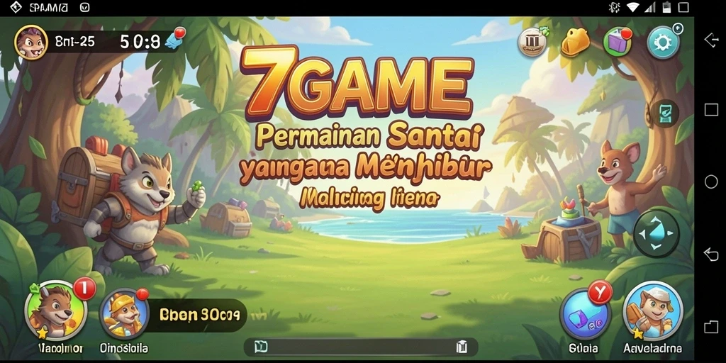 Tampilan menarik dan gameplay seru di 7GAME.