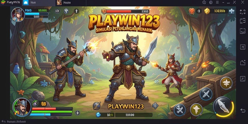 Melihat gameplay seru di dunia virtual PLAYWIN123.