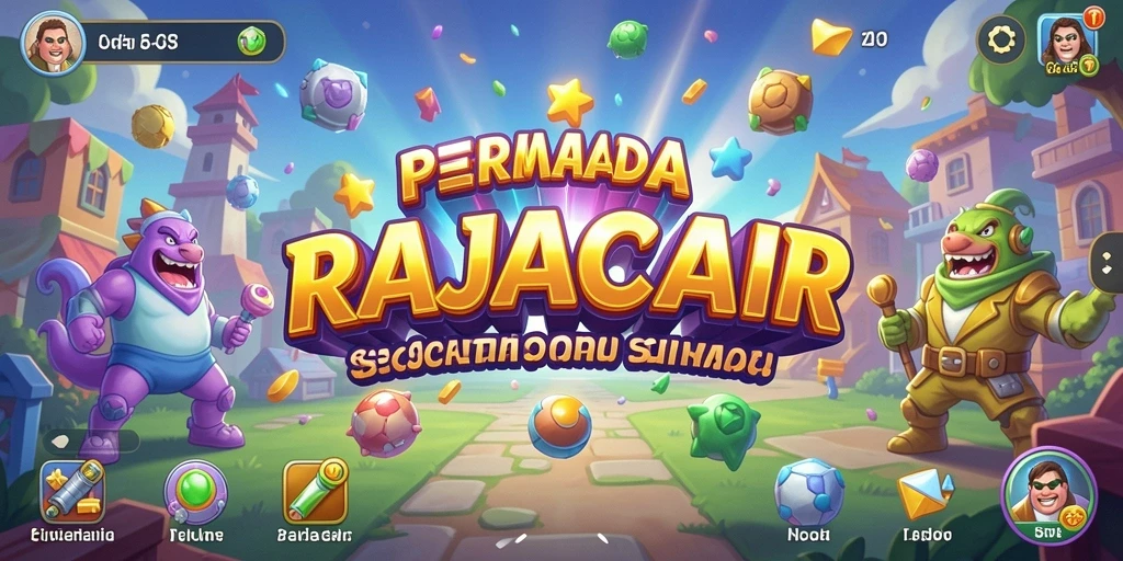 Screenshot RAJACAIR menampilkan momen seru gameplay Arcade.
