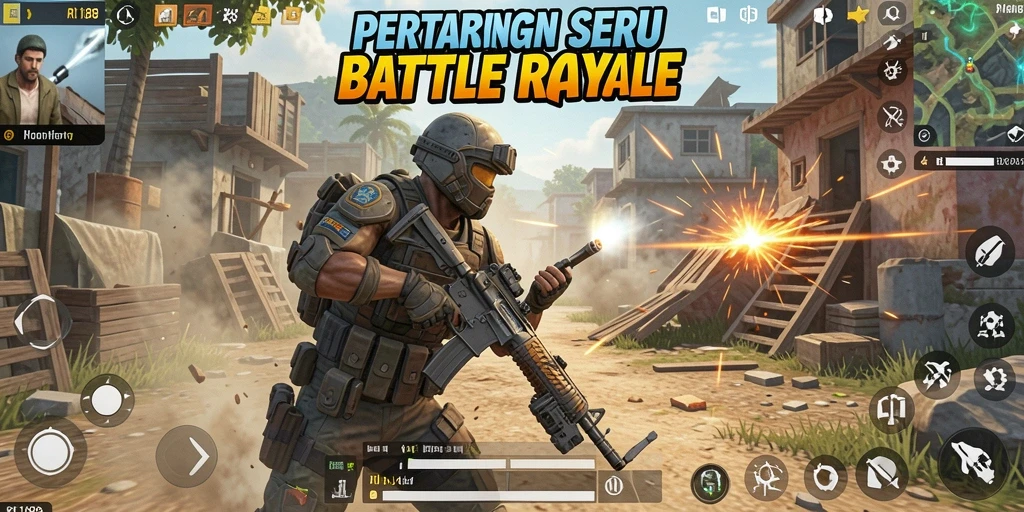 Tangkapan layar dari gameplay mendebarkan di RI188.